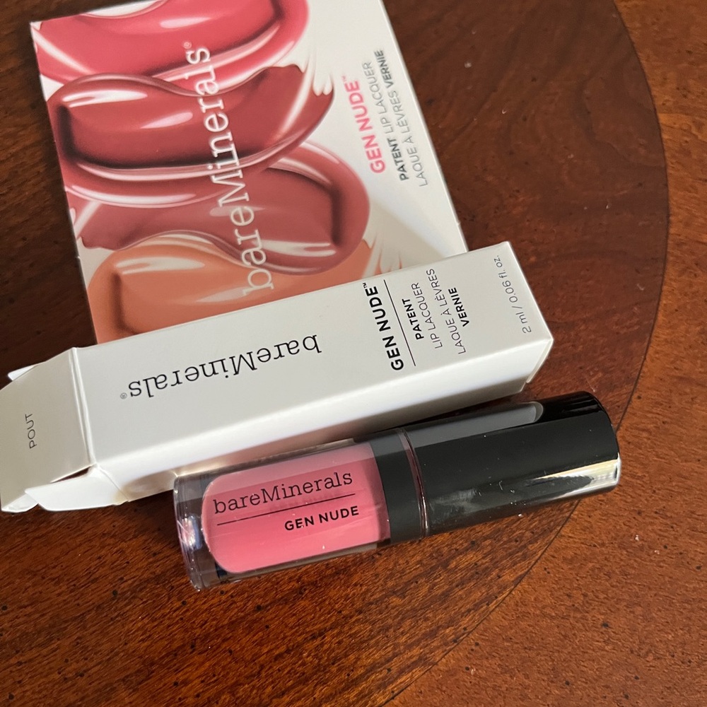bareMinerals Gen Nude Patent Lip Lacquer - Pout